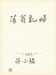 荡翁乱妇