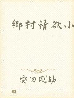 乡村情欲小说