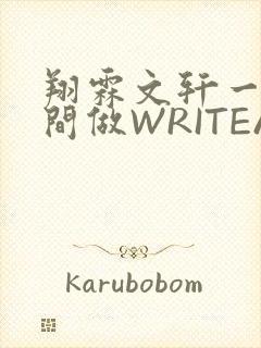 翔霖文轩一个房间做WRITEAS