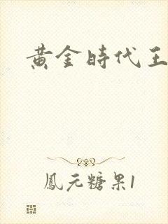 黄金时代王小波封面