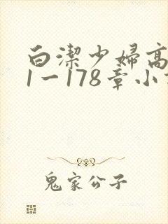 白洁少妇高义第1一178章小说