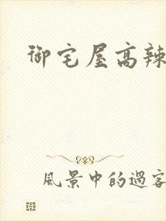 御宅屋高辣h