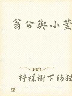 翁公与小莹