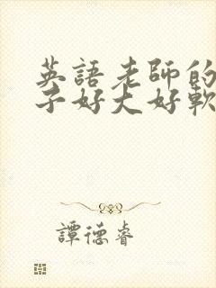 英语老师的小兔子好大好软水