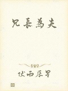 兄长为夫封面