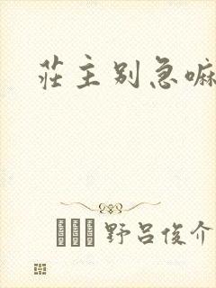 庄主别急嘛