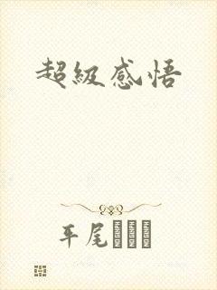 超级感悟封面