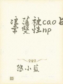 浪荡被cao日常双性np
