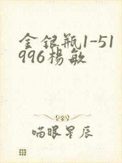 金银瓶1-51996杨敏