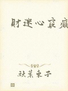 财迷心窍癫婆封面