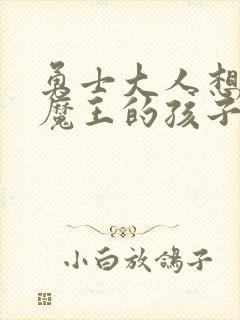 勇士大人想怀上魔王的孩子