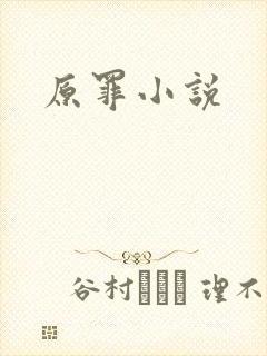 原罪小说封面