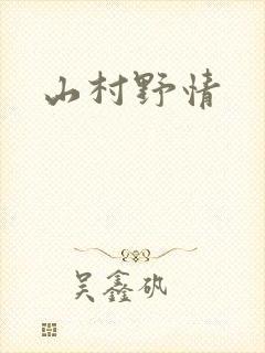 山村野情封面