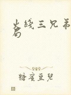火线三兄弟大结局封面