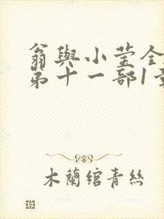 翁与小莹全目录第十一部1章封面