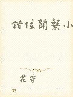 错位关系小说