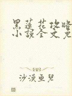 黑莲花攻略手册小说全文免费阅读笔趣阁