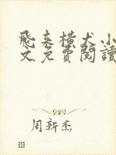 飞来横犬小说全文免费阅读无弹窗笔趣阁