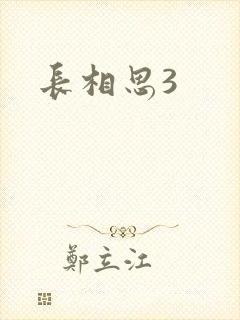 长相思3封面