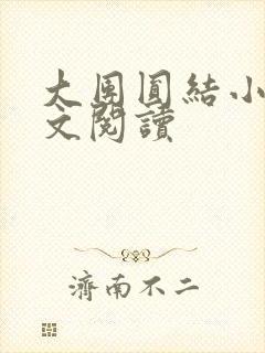 大团圆结小茹全文阅读