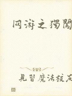 网游之独闯天涯