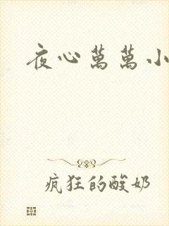 夜心万万小说