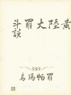 斗罗大陆黄化小说封面