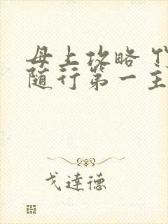 母上攻略 竹影随行第一主板