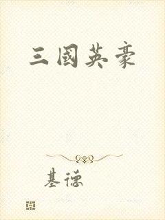 三国英豪封面