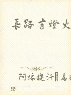 长路有灯火封面