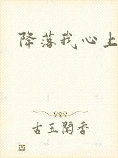 降落我心上