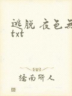 逃脱 夜色无边txt封面