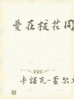 爱在校花同居时