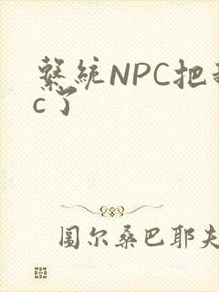 系统NPC把我c了封面