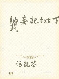 纳妾记txt下载