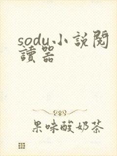 sodu小说阅读器