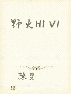 野火H1 V1封面