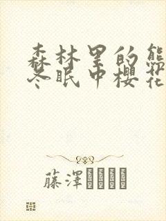 森林里的熊先生冬眠中樱花动漫封面