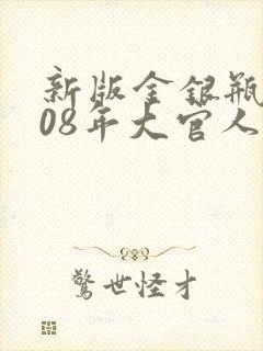 新版金银瓶2008年大官人