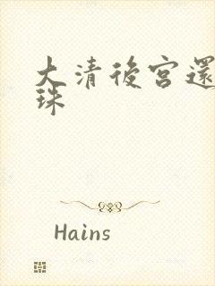 大清后宫还君明珠