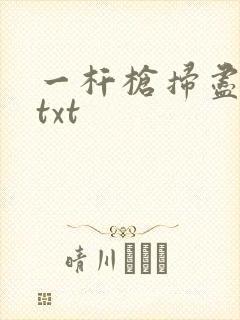 一杆枪扫尽全家txt