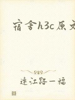 宿舍h3c原文
