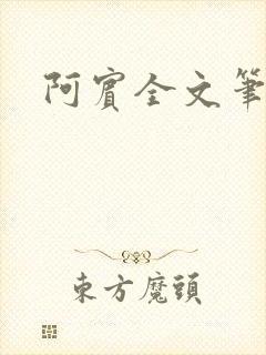 阿宾全文笔趣阁封面