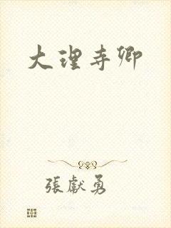 大理寺卿
