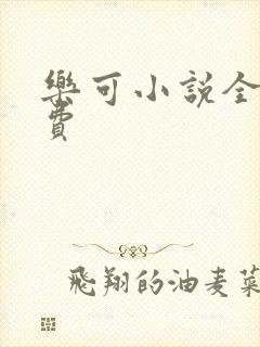 乐可小说全文免费封面