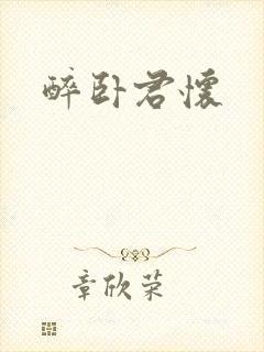 醉卧君怀