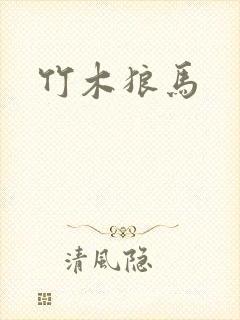 竹木狼马封面