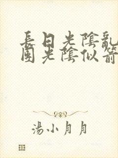 长日光阴乱作一团光阴似箭笔趣阁