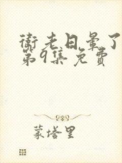 卫老日晕了淑蓉第9集免费