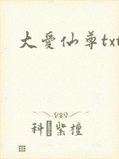大爱仙尊txt